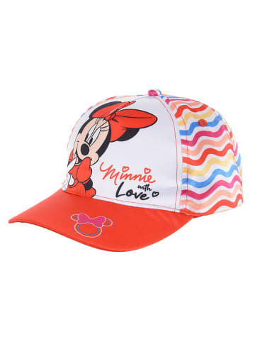 Disney Minnie Mouse Cap "Minnie" in Rot/ Weiß