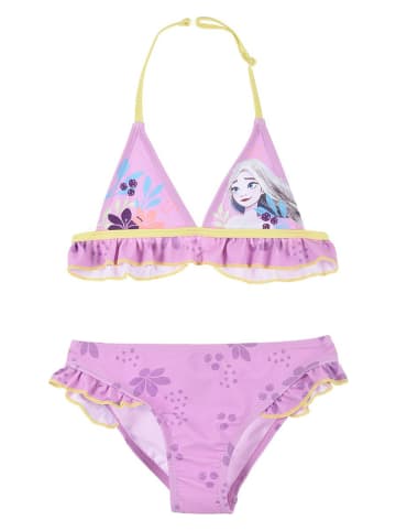 Disney Frozen Bikini "Kraina Lodu" w kolorze fioletowym