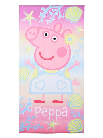 Peppa Pig Ręcznik kąpielowy "Świnka Peppa" w kolorze jasnoróżowym