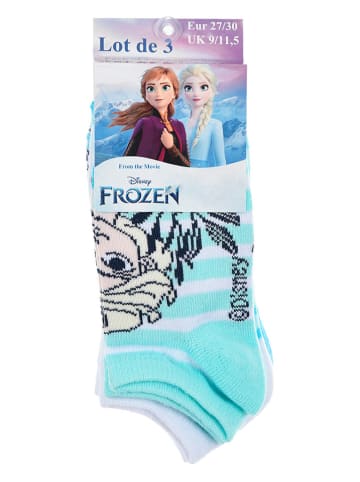Disney Frozen 3er-Set: Füßlinge "Frozen" in Bunt