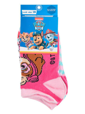 Paw Patrol 3er-Set: Füßlinge "Paw Patrol" in Bunt
