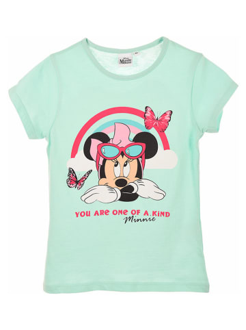 Disney Minnie Mouse Shirt "Minnie" in Türkis