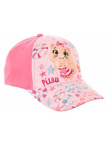 44 Cats Cap "44 Cats" in Rosa