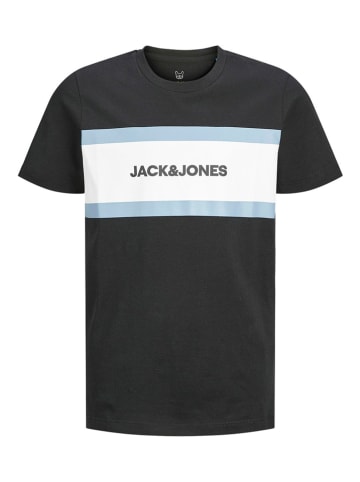 JACK & JONES Junior Koszulka "Shake" w kolorze antracytowym