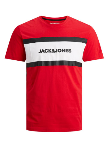 JACK & JONES Junior Koszulka "Shake" w kolorze czerwonym