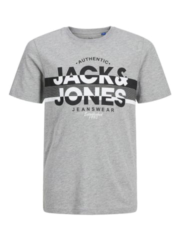 JACK & JONES Junior Koszulka "Dry" w kolorze szarym