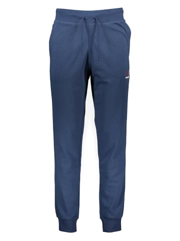 New Balance Spodnie dresowe "Sport Core Plus" w kolorze granatowym
