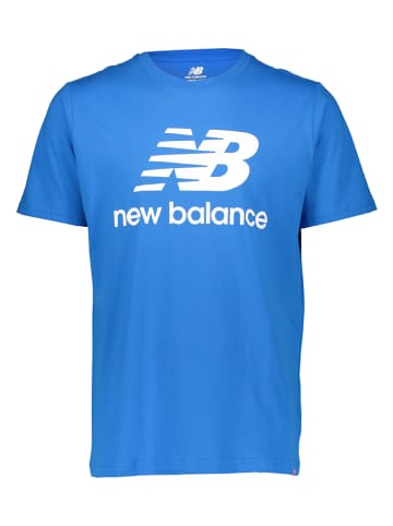New Balance Koszulka "Essentials" w kolorze niebieskim