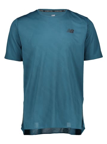 New Balance Hardloopshirt "Speed" blauw