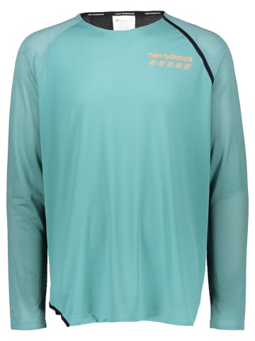 New Balance Hardloopshirt "Accelerate Pacer"  groen