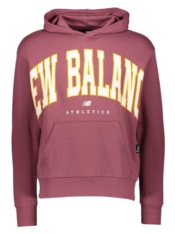 New Balance Hoodie "Uni-ssentials" rood