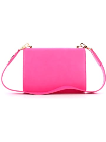 Liu Jo Leren schoudertas roze - (B)23 x (H)16 x (D)8 cm