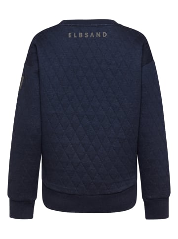 ELBSAND Sweatshirt "Ylvi" donkerblauw
