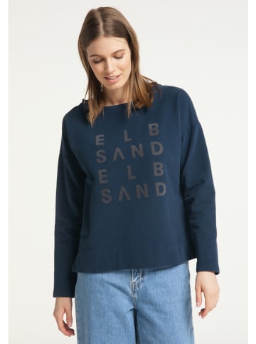 ELBSAND Sweatshirt "Alrun" donkerblauw