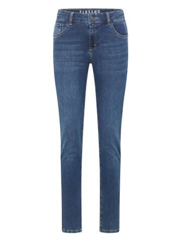 ELBSAND Jeans "Meyla" - Slim fit - in Blau
