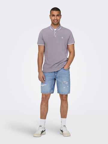 ONLY & SONS Spijkershort lichtblauw