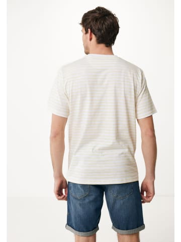 Mexx Shirt in Weiß/ Gelb