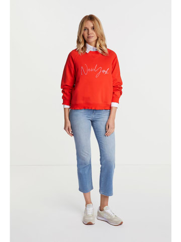 Rich & Royal Sweatshirt in Rot