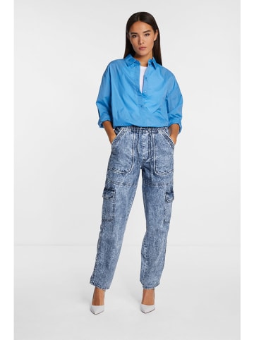 Rich & Royal Cargohose in Blau