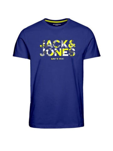 JACK & JONES Junior Koszulka "James" w kolorze granatowym