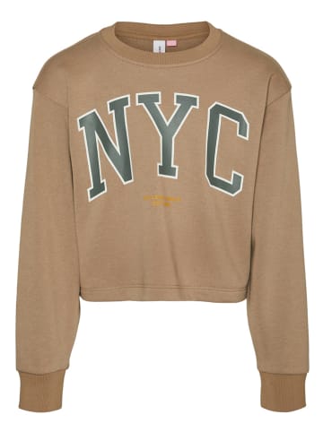 Vero Moda Girl Sweatshirt "Millie" in Hellbraun