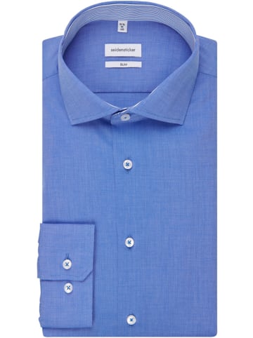 Seidensticker Hemd - Regular fit - in Blau