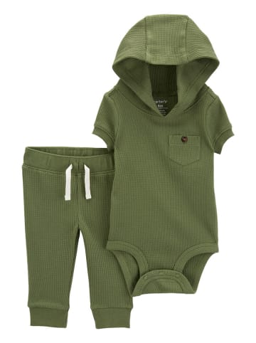 carter's 2-częściowy zestaw w kolorze khaki