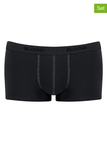 Sloggi 2-delige set: boxershorts zwart