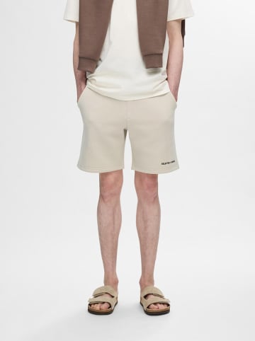 SELECTED HOMME Sweatshort crème
