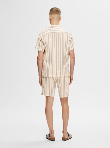SELECTED HOMME Hemd in Creme/ Beige
