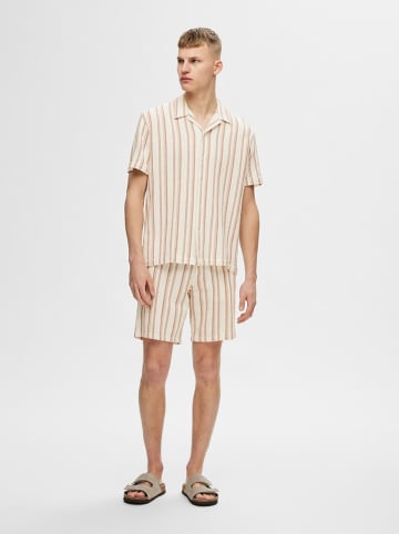 SELECTED HOMME Hemd in Creme/ Beige