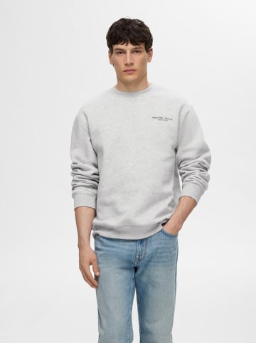 SELECTED HOMME Sweatshirt in Grau