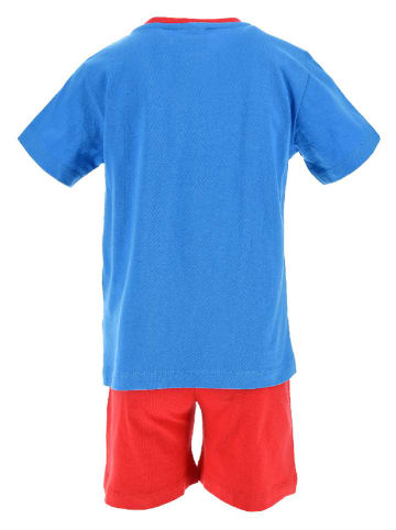 MARVEL Avengers Pyjama "Avengers Classic" in Blau/ Rot/ Bunt