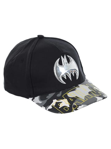 Batman Cap "Batman" in Schwarz/ Silber