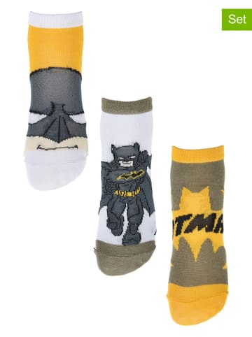 Batman 3er-Set: Socken "Batman" in Bunt