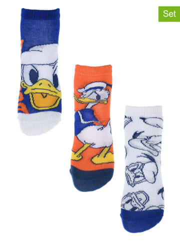 Donald Duck 3-delige set: sokken "Donald" meerkleurig