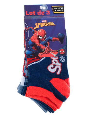 Spiderman Skarpety (3 pary) "Spiderman" w różnych kolorach