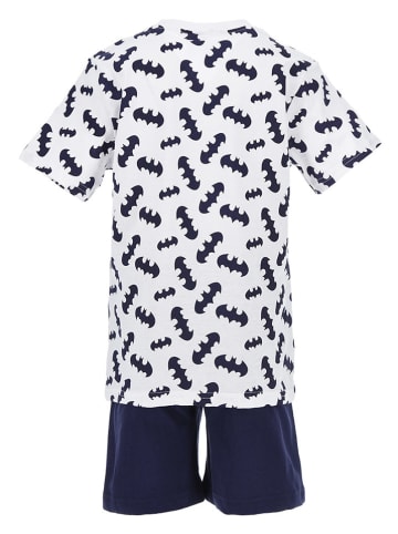 Batman Pyjama "Batman" wit/donkerblauw/meerkleurig