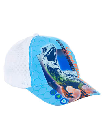 Jurassic World Cap "Jurassic World" in Weiß/ Hellblau
