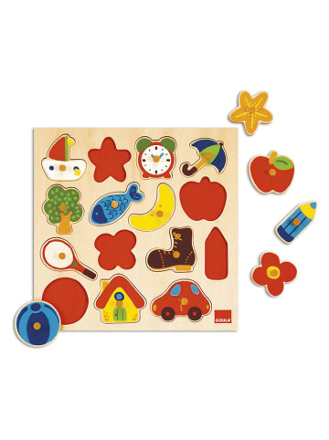 Jumbo 15tlg. Holzpuzzle in Bunt - ab 2 Jahren