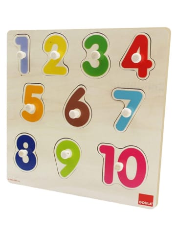 Jumbo 10tlg. Zahlenpuzzle in Bunt - ab 2 Jahren