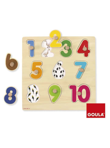 Jumbo 10tlg. Zahlenpuzzle in Bunt - ab 2 Jahren