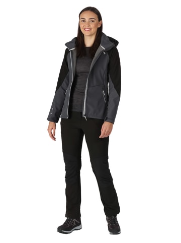 Regatta Softshelljacke "Desoto VIII" in Anthrazit/ Schwarz