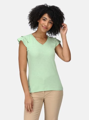 Regatta Koszulka "Ferra" w kolorze zielonym