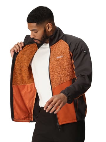 Regatta Fleecejacke "Coladane V" in Orange/ Schwarz