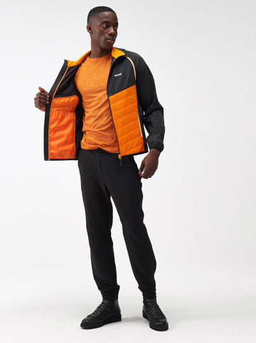 Regatta 2in1-Hybridjacke "Steren" in Orange/ Schwarz