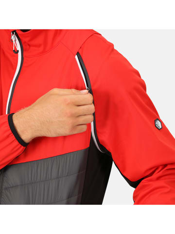 Regatta 2in1-Hybridjacke "Steren" in Rot/ Grau