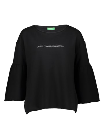 Benetton Sweatshirt in Schwarz