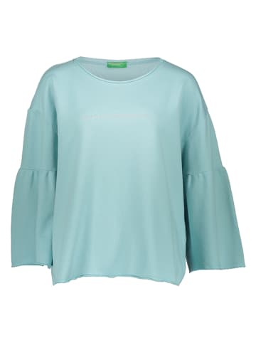 Benetton Sweatshirt mintgroen