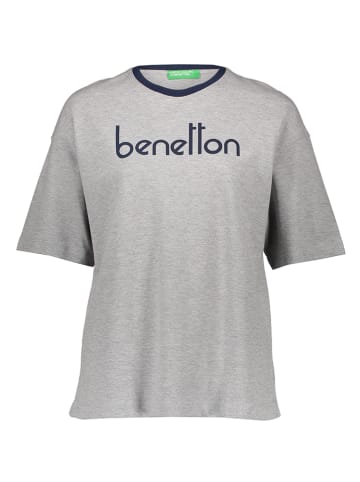Benetton Koszulka w kolorze jasnoszarym